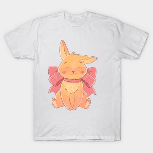 Cute little bunny T-Shirt by dariko art